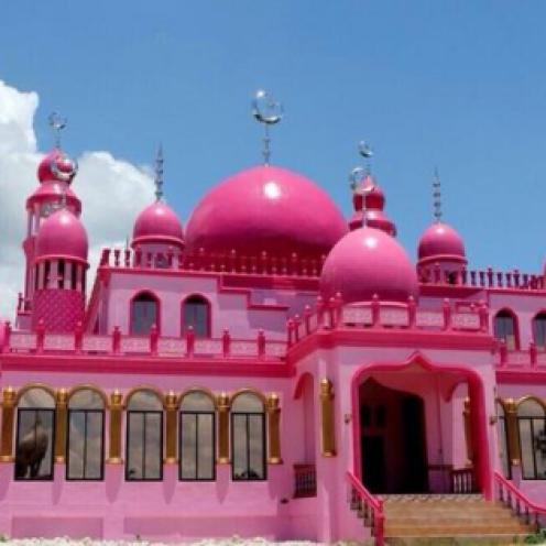The pink mosque of Maguindanao